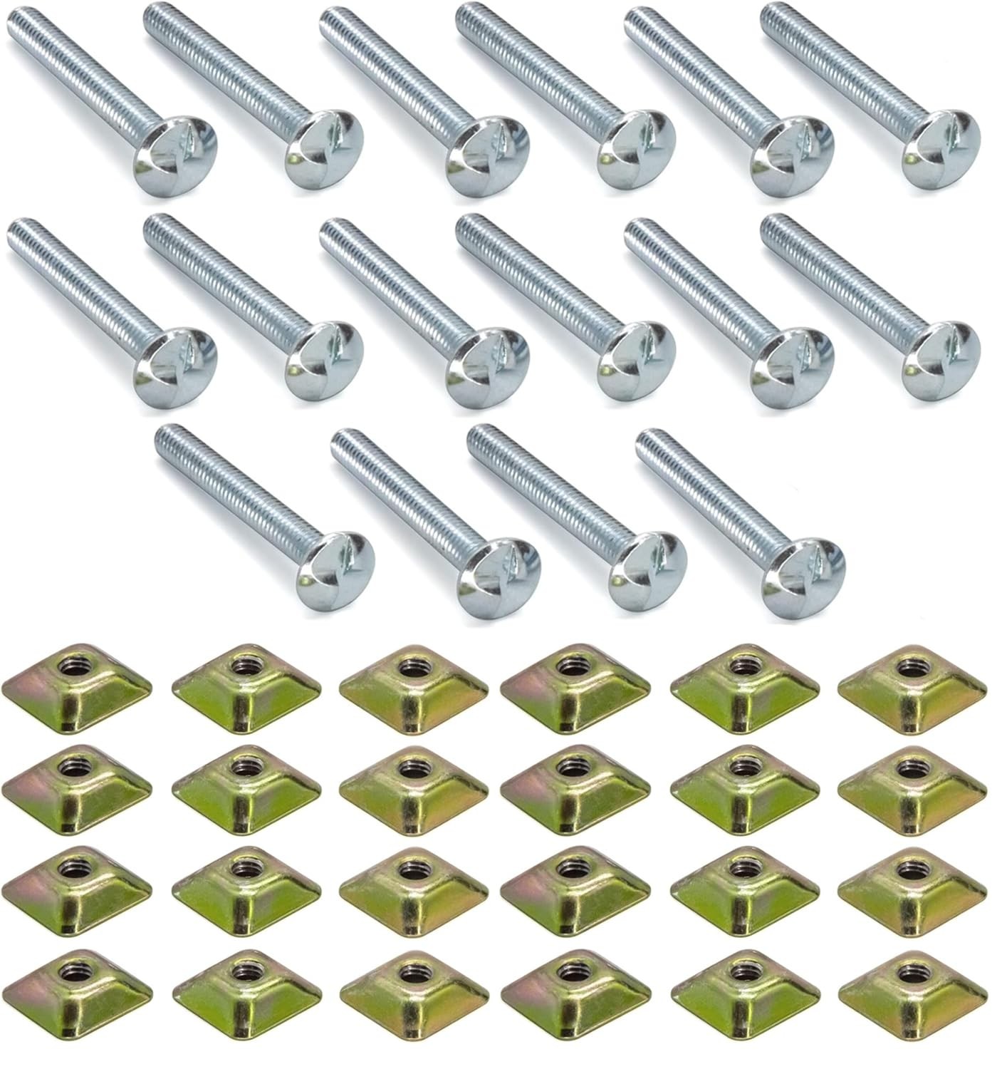 16 PCS Anti-Theft Post Attachment Kit Sign Mounting Hardware for U Channel Post,