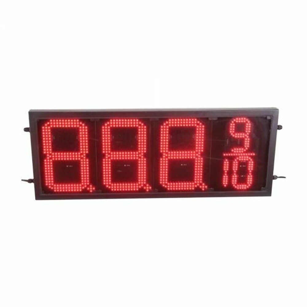 12V 32W Waterproof 8″ LED GAS STATION RC Electronic Fuel PRICE SIGN 8888/9