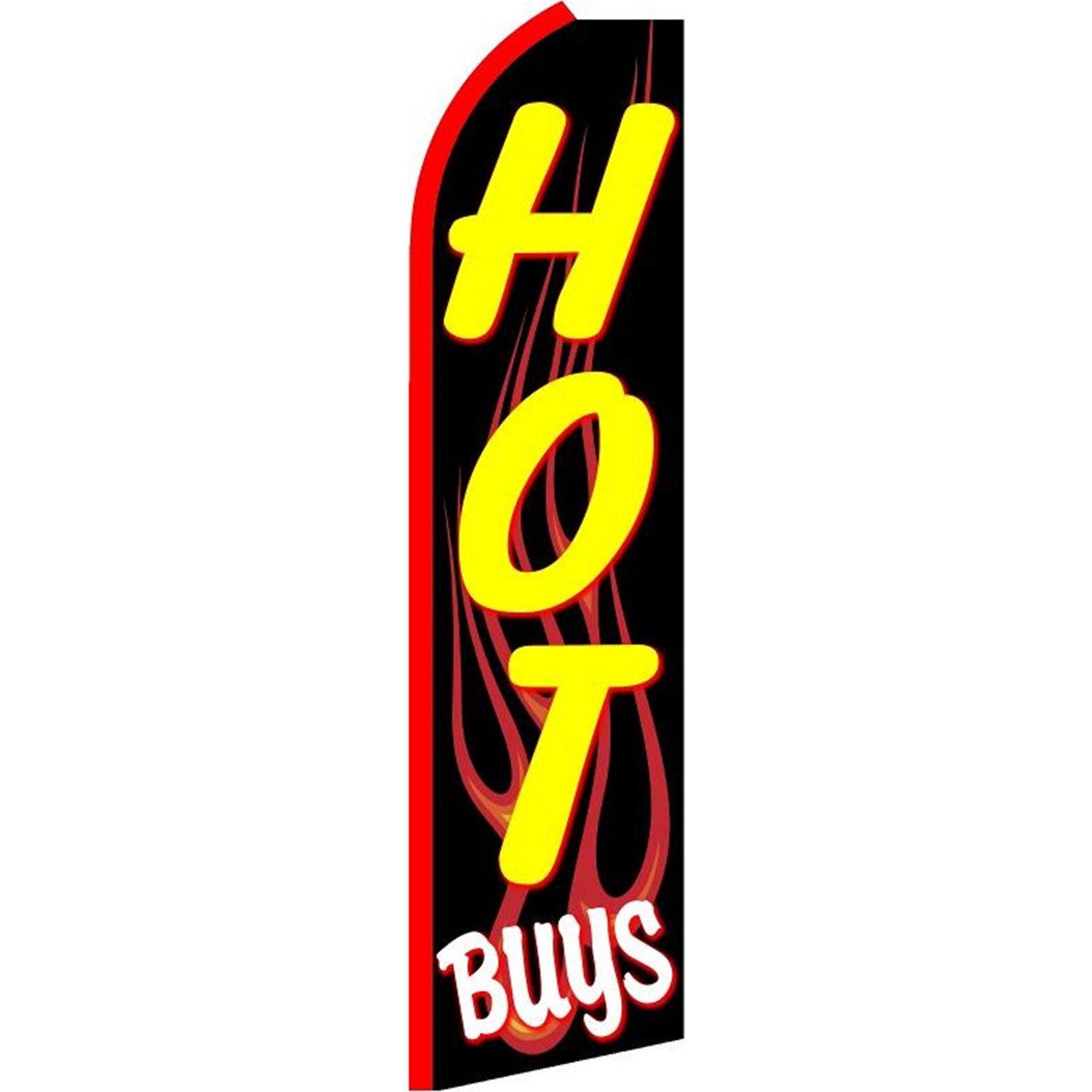 Hot Buys 2 1/2 ft X 11 1/2 ft Windless Flag