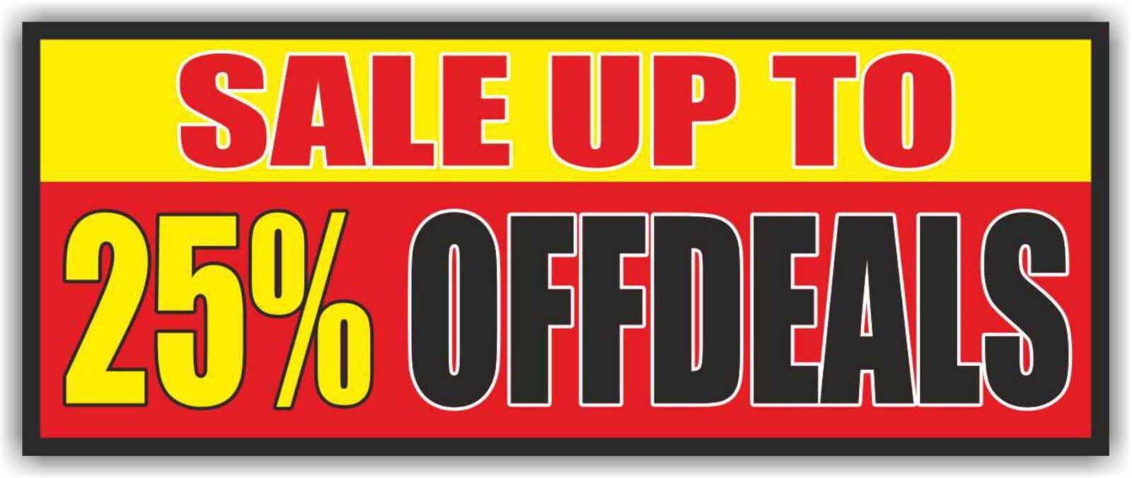 SALE UP TO 25% OFFDEALS Advertising Banner Vinyl Mesh Sign fix sale price shop