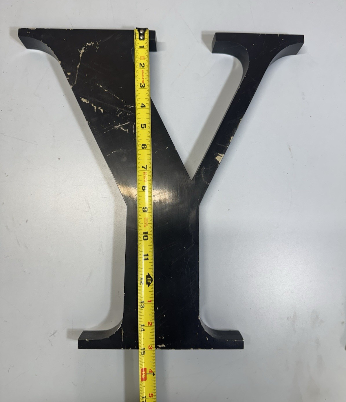 Gemini Inc 15” Cast Aluminum Architectural Letter Sign Black Commercial Letters