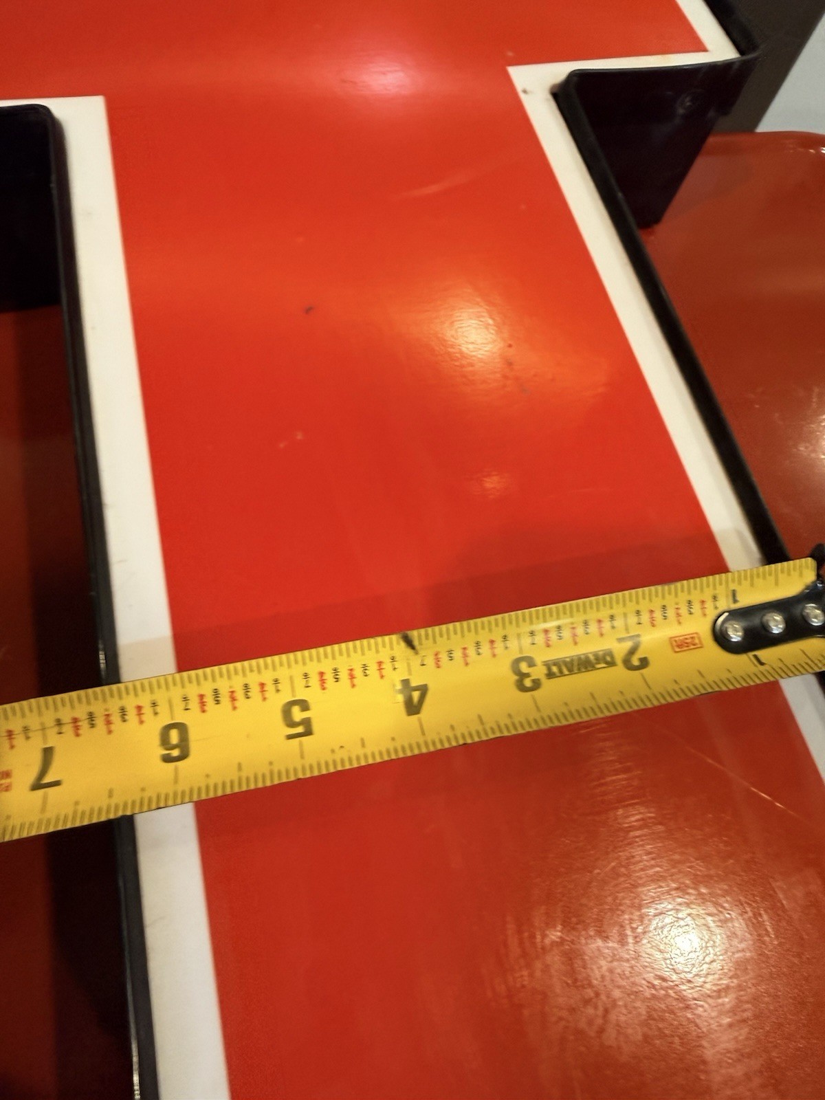 Reclaimed Commercial Marquee Letter Red “T” 16 By 13 Inch Not Wired Presently