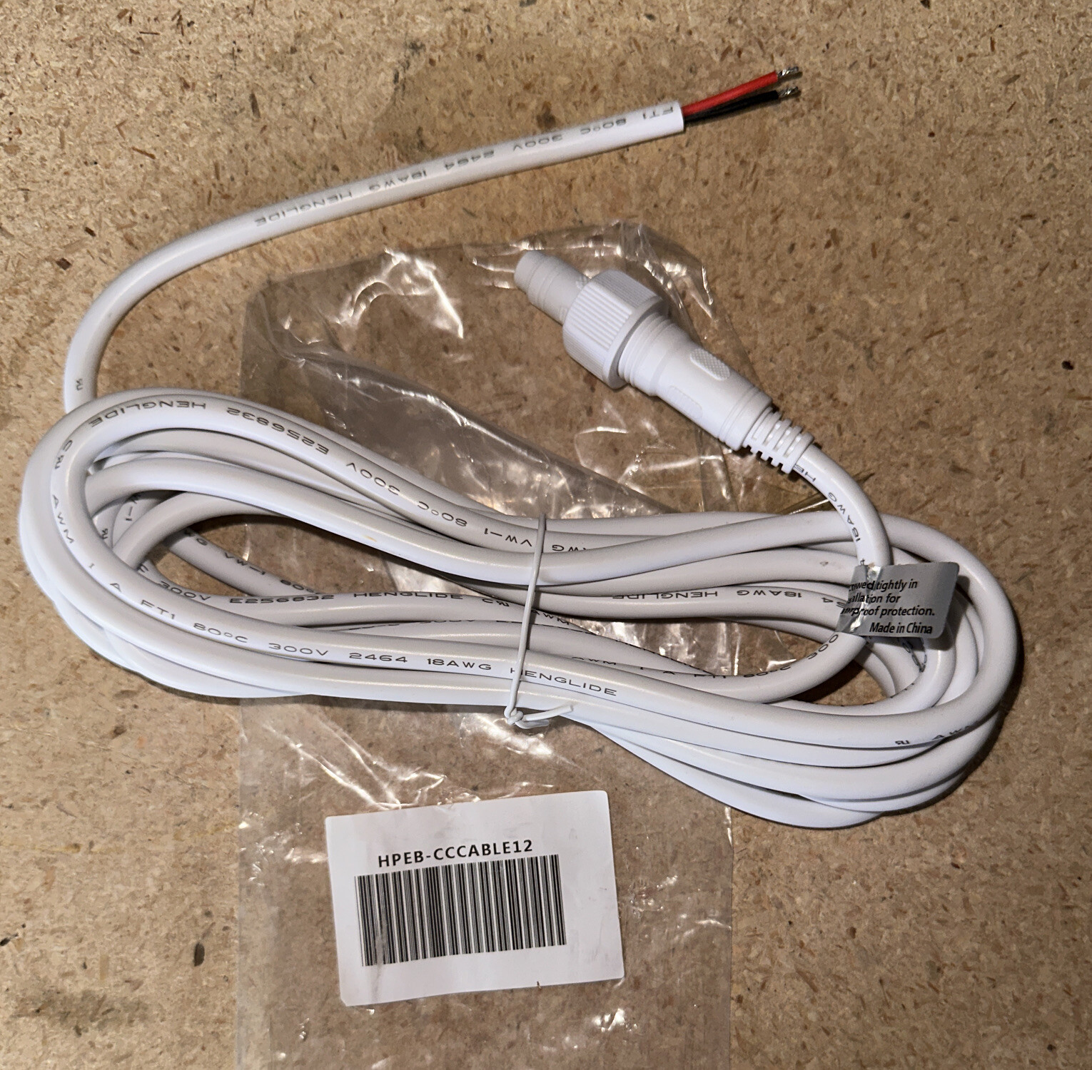 HanleyLED Power Supply H96W-SD-24, 96W, 24V PLUS HPEB-CCCABLE12 Connector