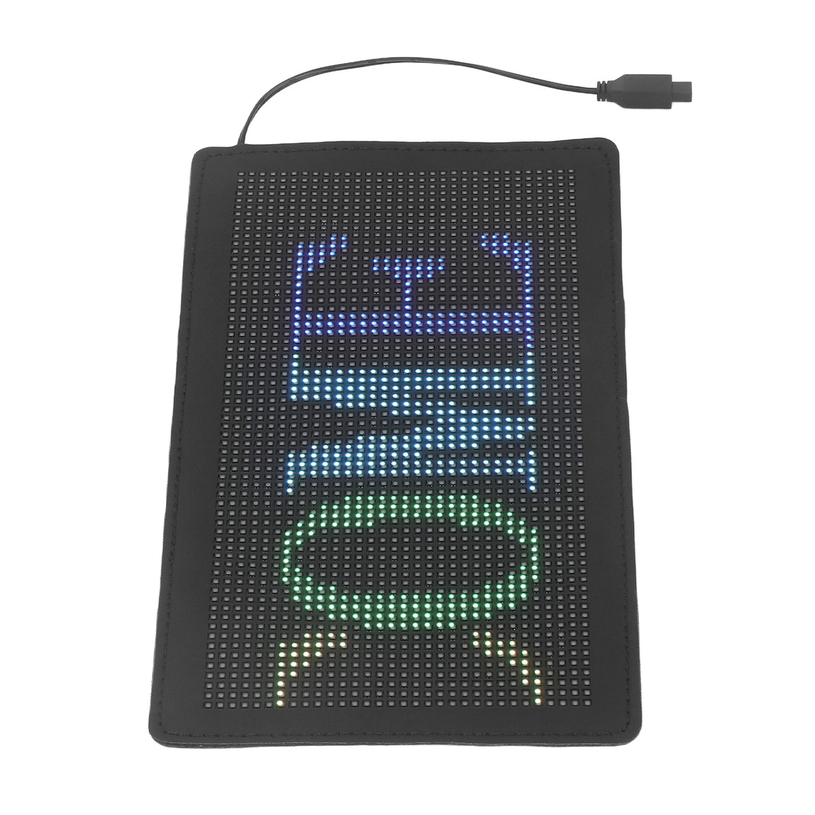 Scrolling LED Car Sign APP Control Flexible Display Screen 32×64 Resolution DC5V
