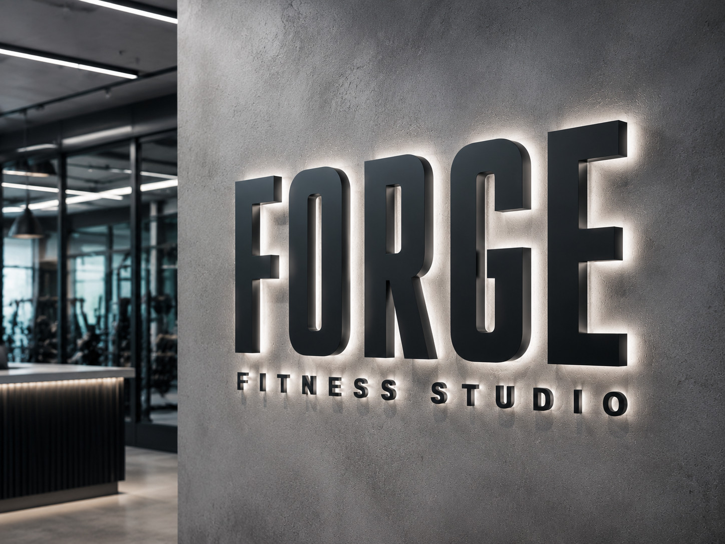 Custom 3D Letters Backlit LED Sign Outdoor Business Logo Wall Display