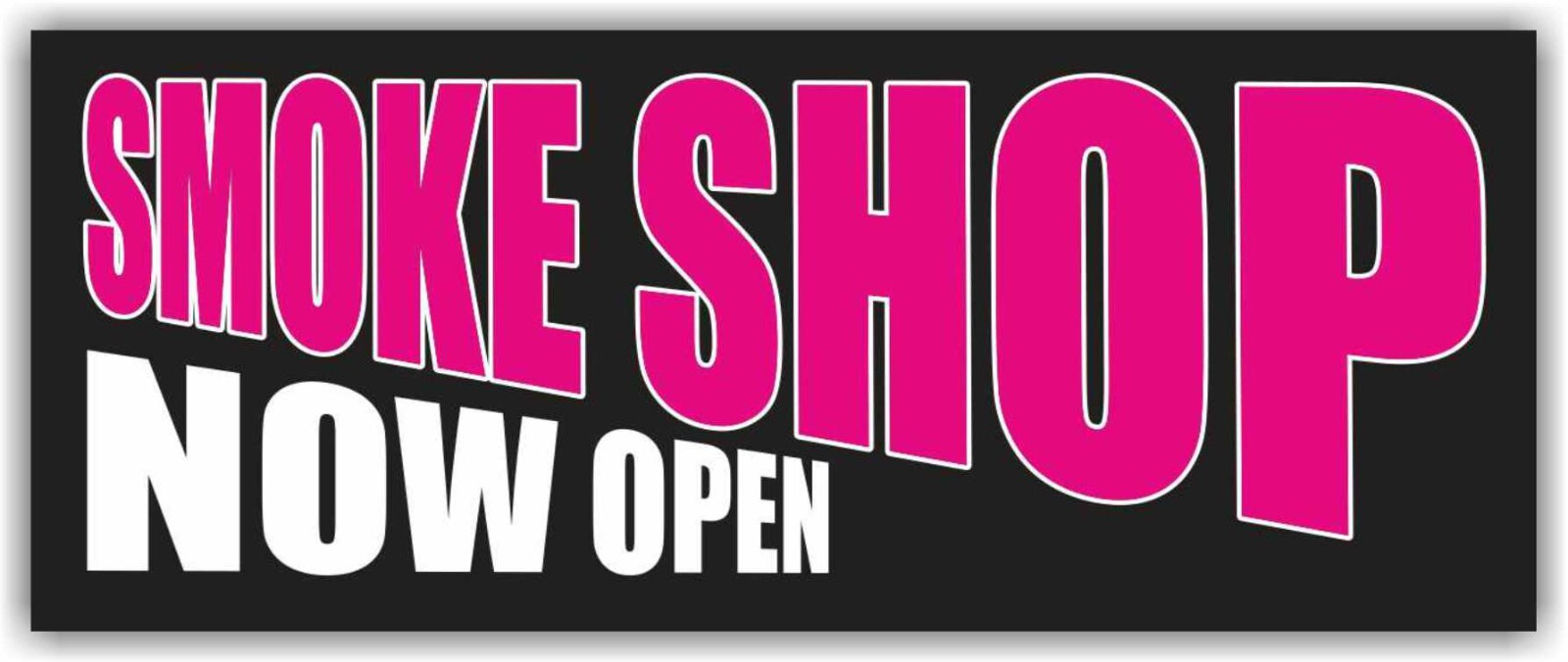 SMOKE SHOP Advertising Banner Vinyl Mesh Sign oil tobacco cigarettes hookah vape