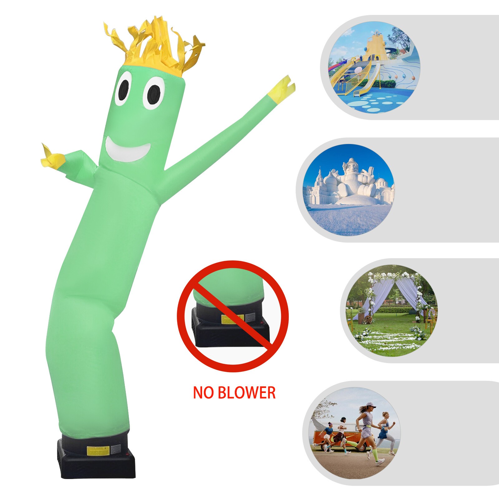 Fireworks Inflatable Tube Man for Outdoor Decoration Advertising Promotion