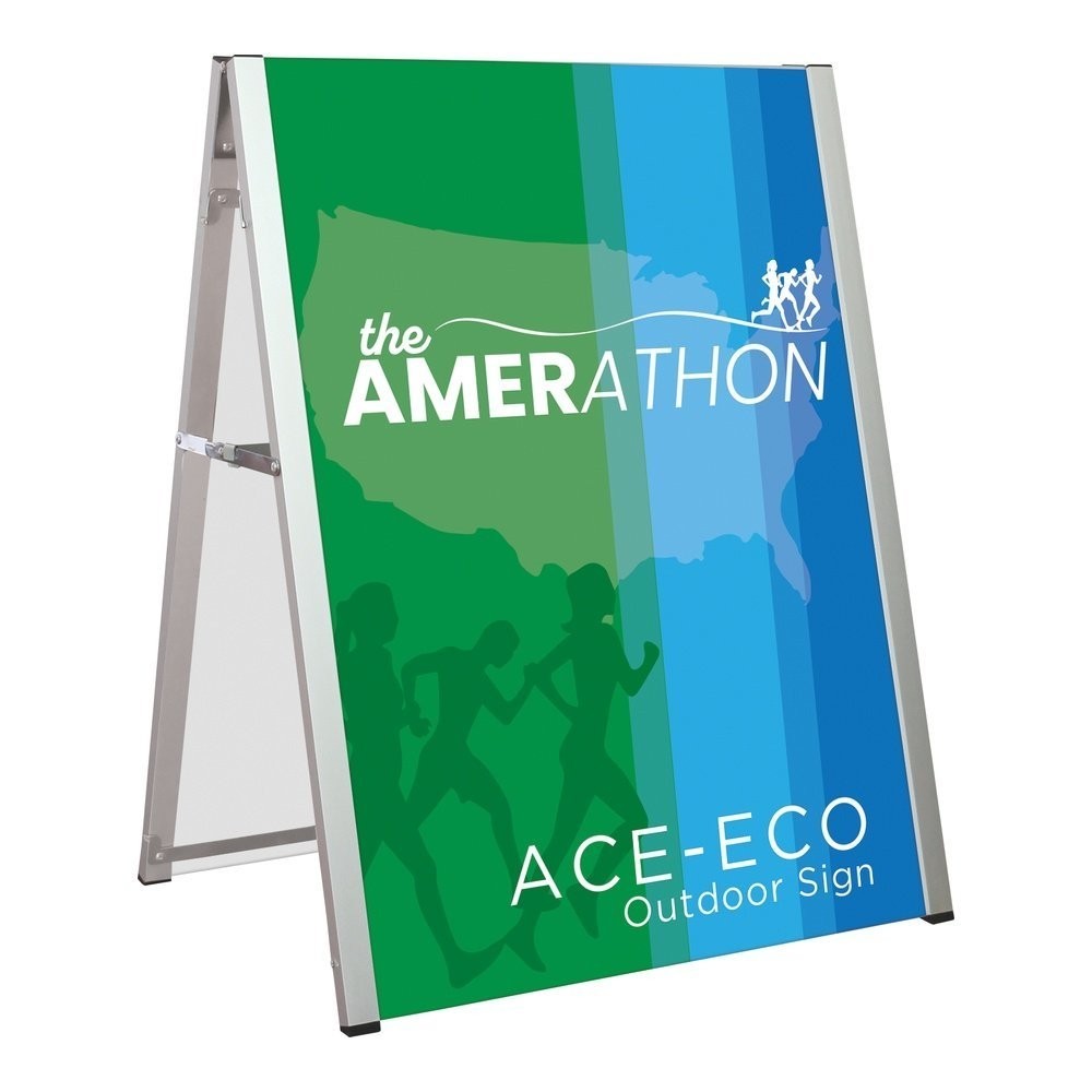 25.6in x 32.5in Ace Eco Outdoor Sign (Double-Sided)