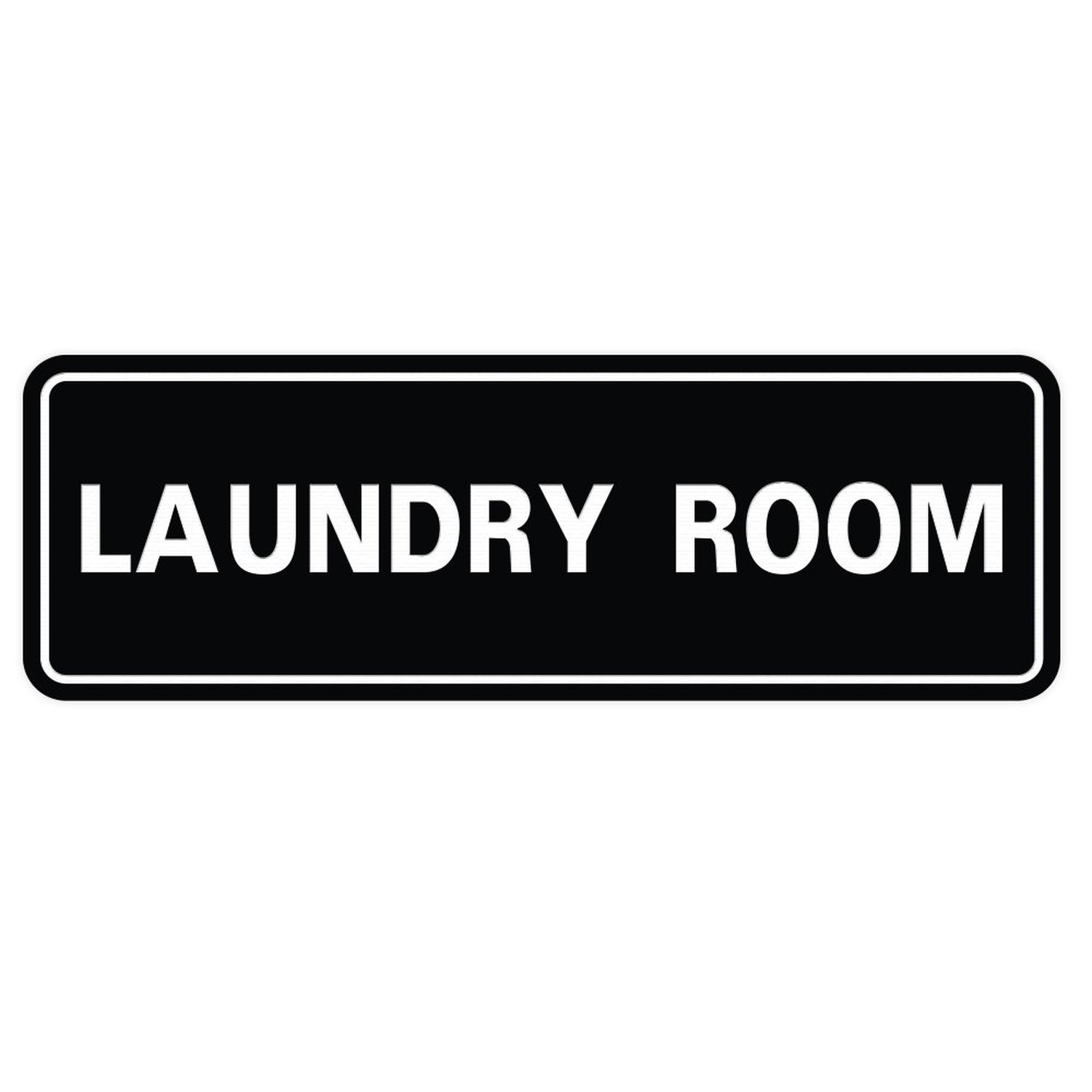 All Quality Standard Laundry Room Wall or Door Sign – Durable Signage | Ideal…