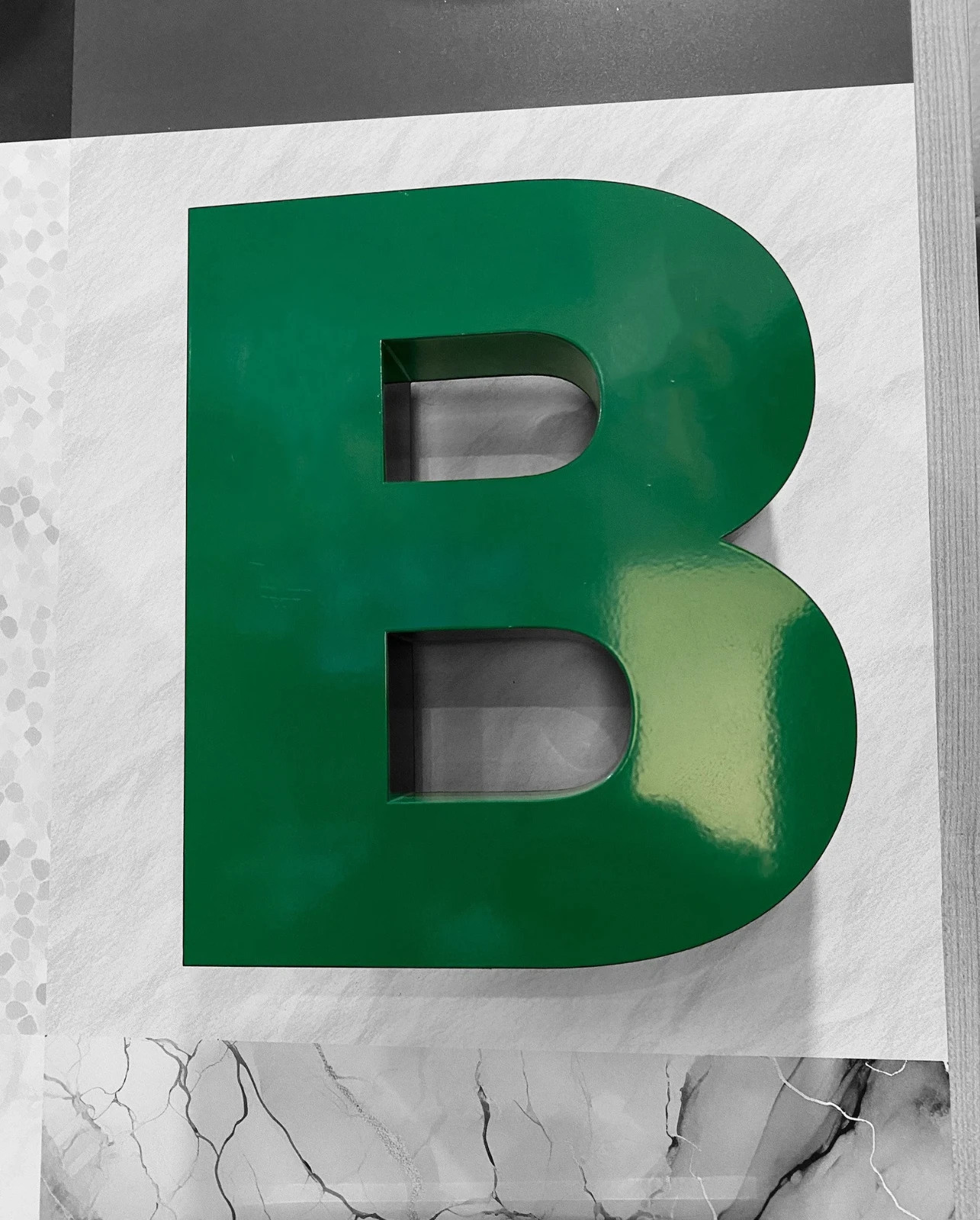 𝑵𝓙̶ Custom 3D Channel Letters LED Halo Lit Storefront Indoor Outdoor Sign