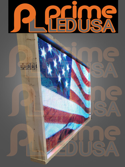 LED Sign P10 SMD FULL COLOR INDOOR/OUTDOOR WIFI LED (25.25″ x 25.25″) Custom