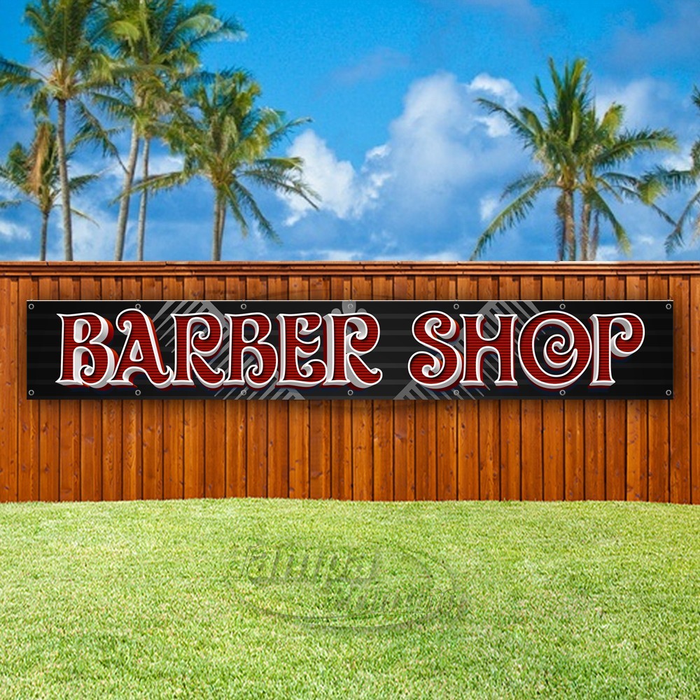 BARBER SHOP Advertising Hair Salon Beauty Vinyl Banner Flag Sign USA XL02337
