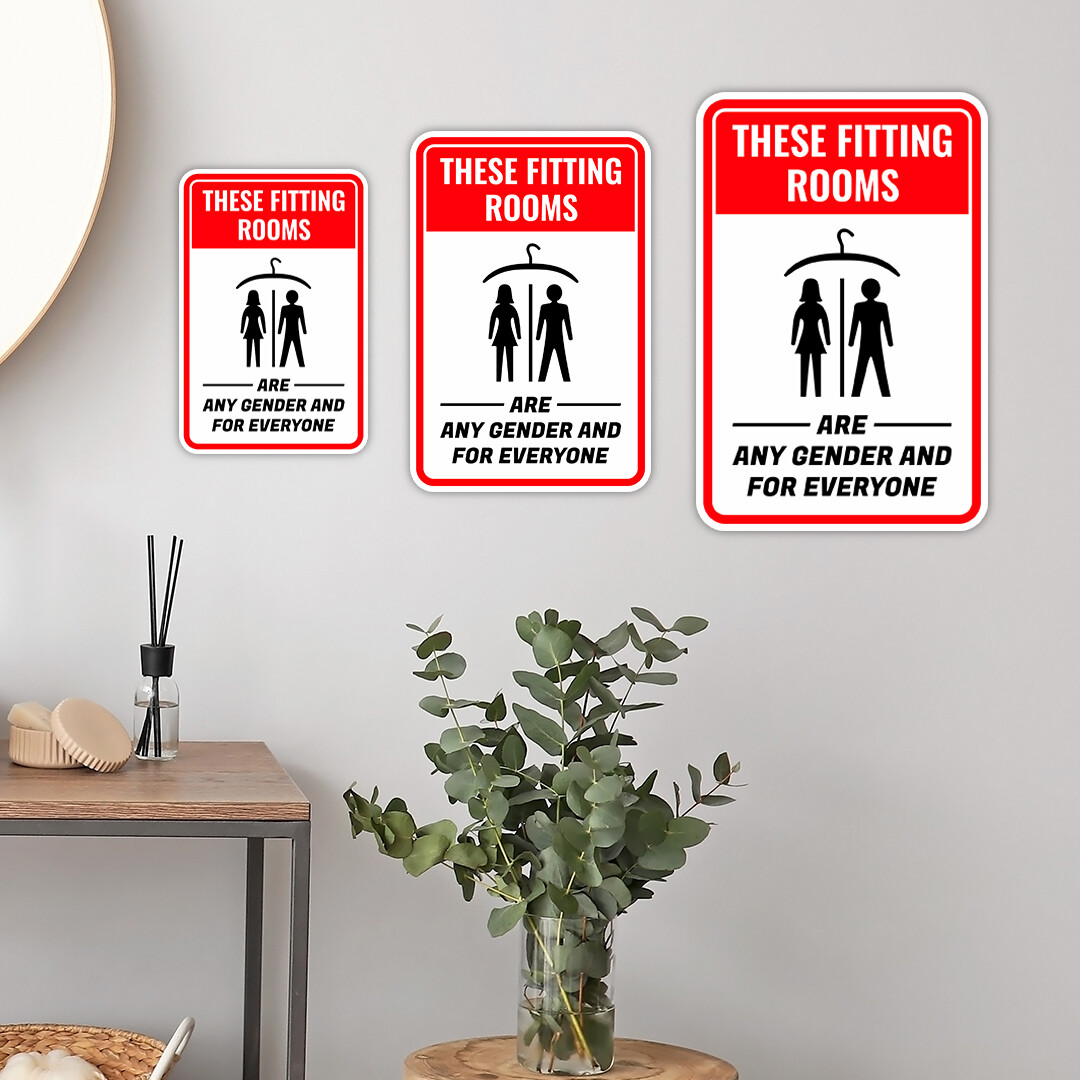 Portrait Round Plus These Fitting Rooms Are Any Gender And For Everyone
