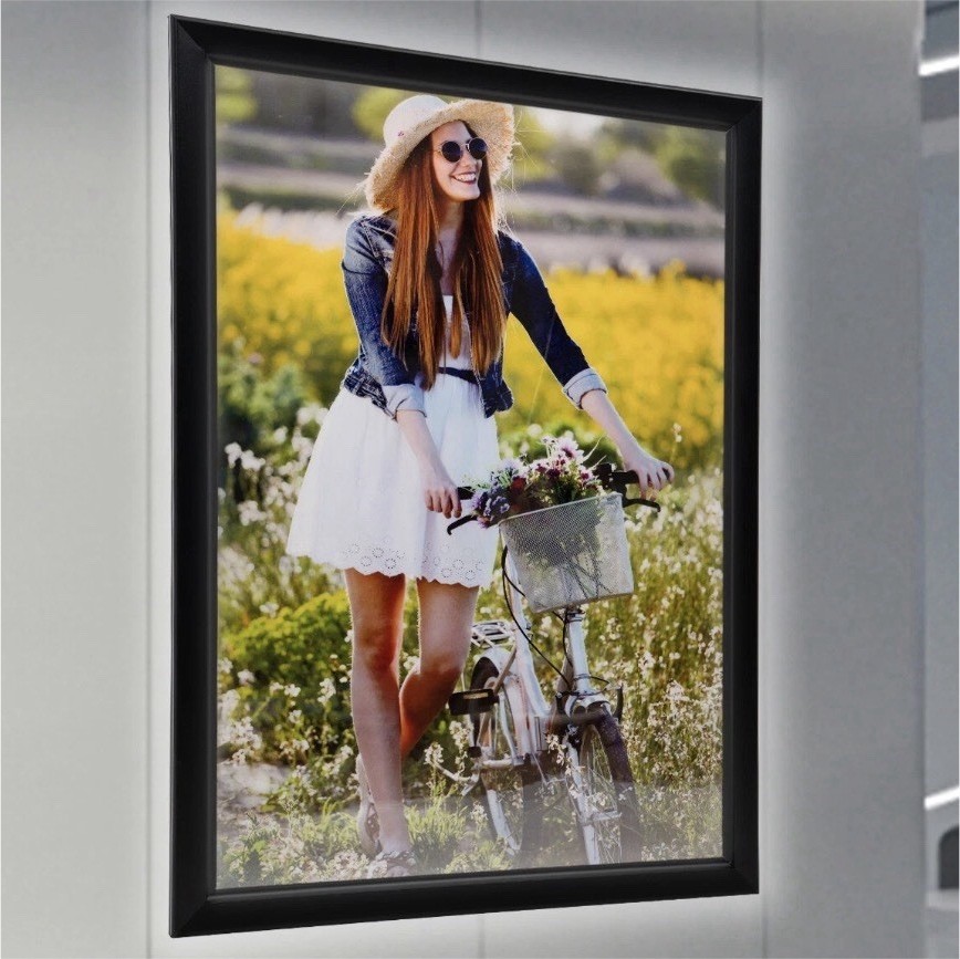 24*30” LED Poster Movie Frame Backlit ,Light Box Art Advertising Sign Display