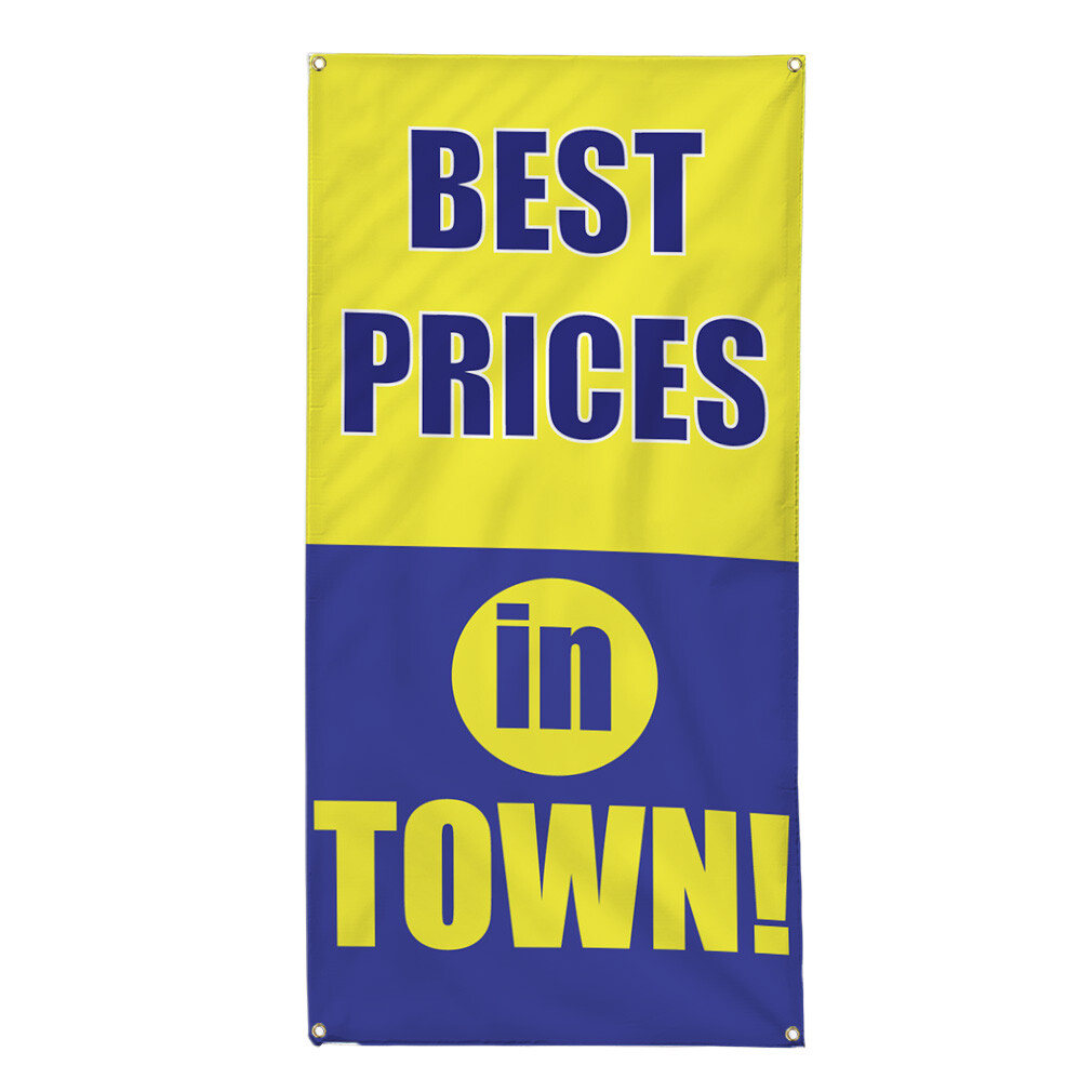 Vertical Vinyl Banner Multiple Sizes Best Prices in Town Business Outdoor