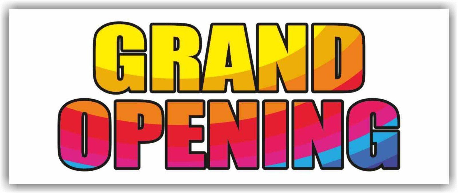 GRAND OPENING Advertising Banner Vinyl Mesh Sign welcome now open open 24 hours