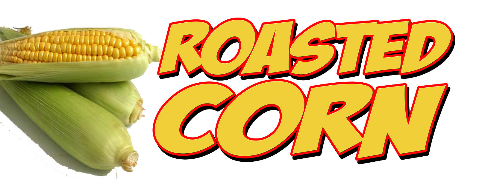 ROASTED CORN 1 DECAL sticker farm fresh husk grilled farmer market sweet