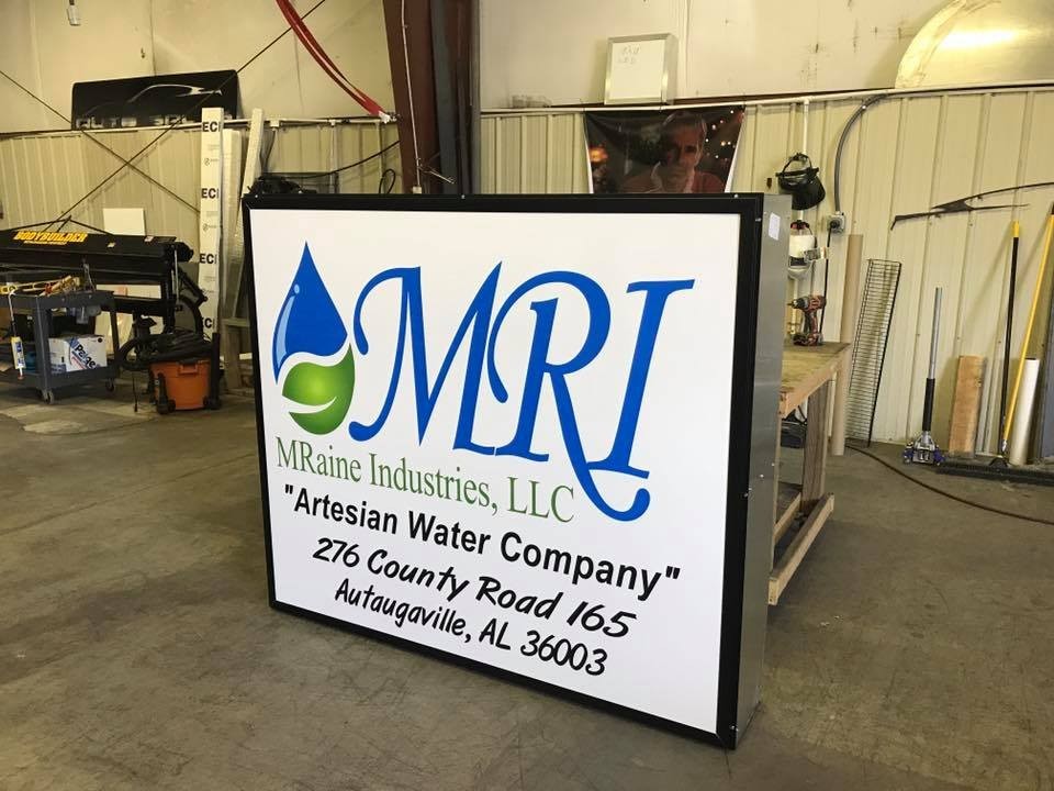 Outdoor Light box Sign Cabinet Frame Kit with Led lighting Quote Any Size S/S D