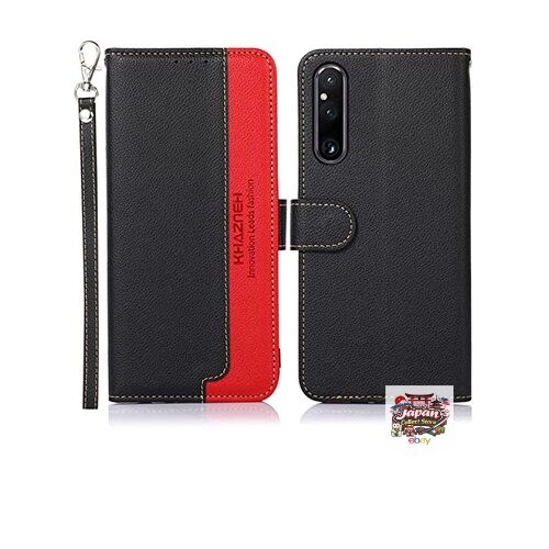 NEW Rureu for Xperia 1V SOG10 Compatible Case Wallet Type for Xperia 1V SO-51D