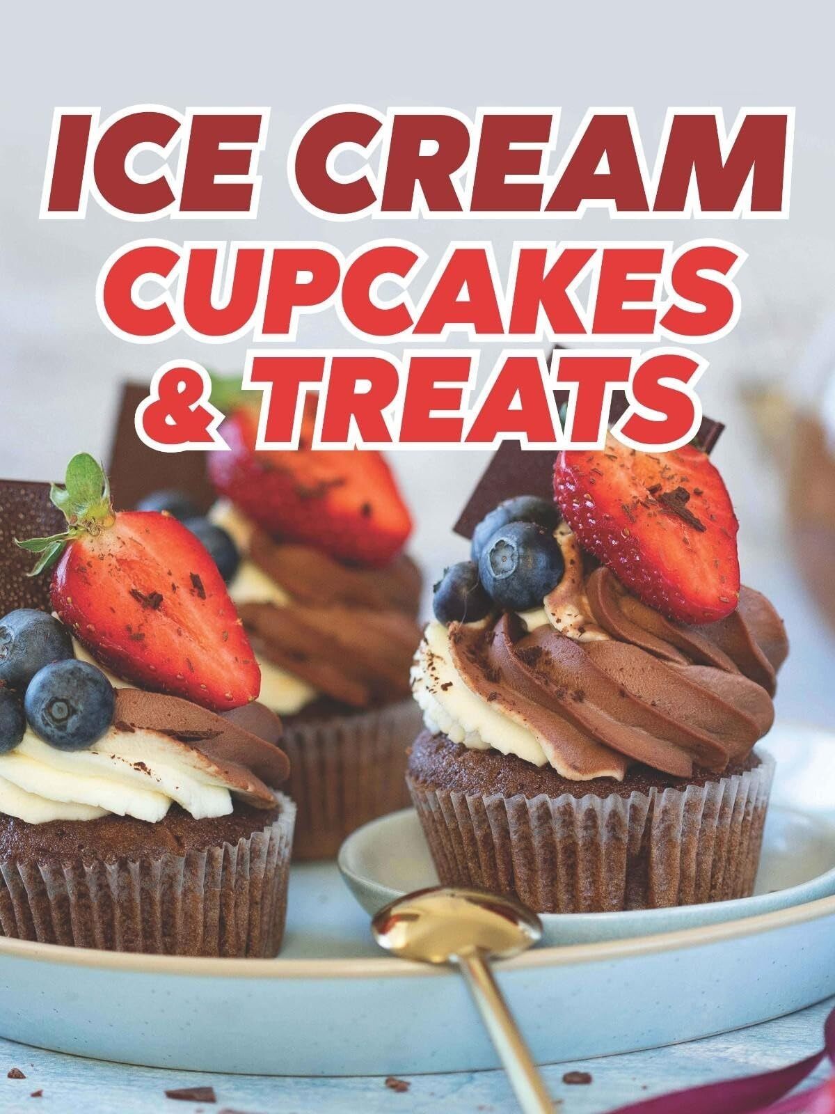 Ice Cream Cupcakes & Treats | Retail Window Display Sign | 18″W x 24″H