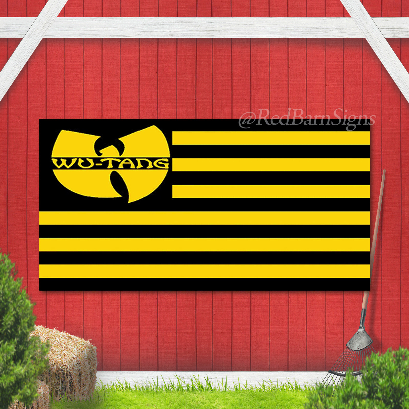 Wu Tang Clan Flag Banner Rap Hip Hop Indoor Outdoor