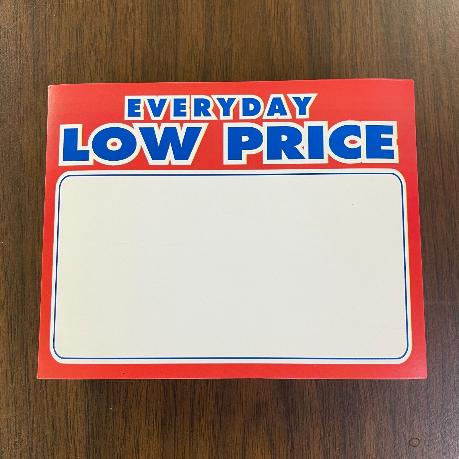 RETAIL STORE SALE PRICE SIGNS CARDS 5.5″X7″ Everyday Low Price-65 total pieces