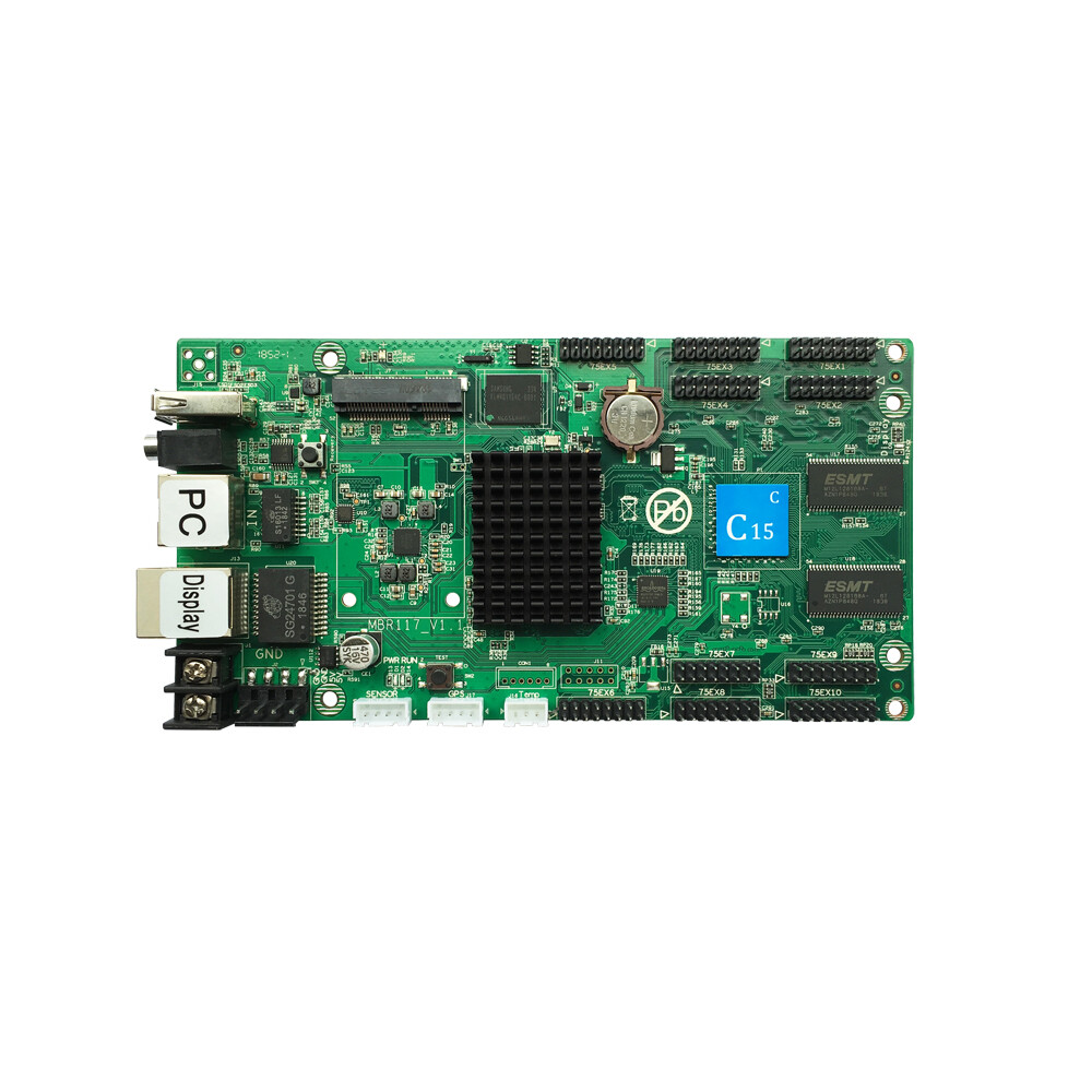 HD-C15C Full Color RGB Control Card / Asynchronous Cascading Controller USB Port