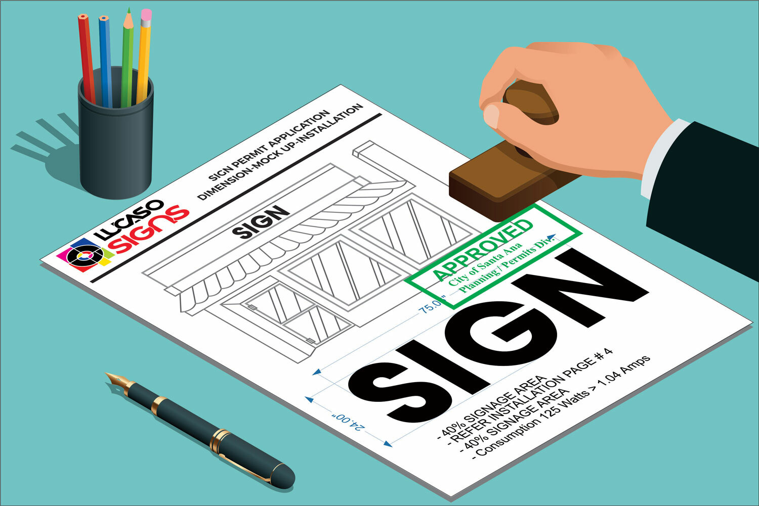 Plans and Drawings for Sign Permits