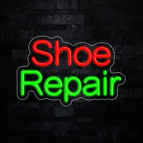 Shoe Repair LED Neon Sign 17″L x 11″H #33385