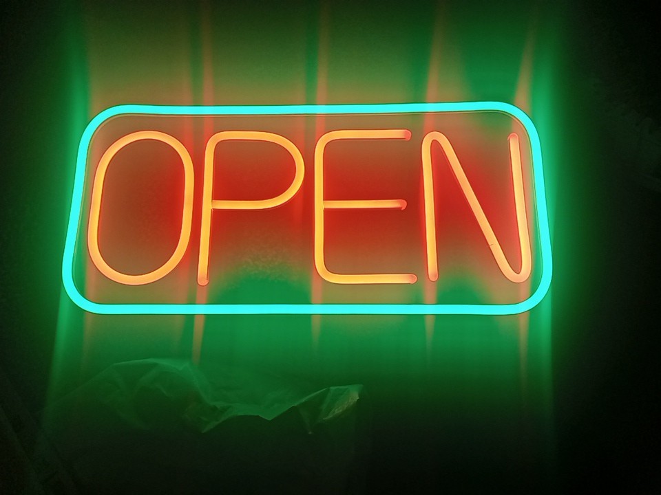 Pro-Lite LED Neon Store Window Open Sign