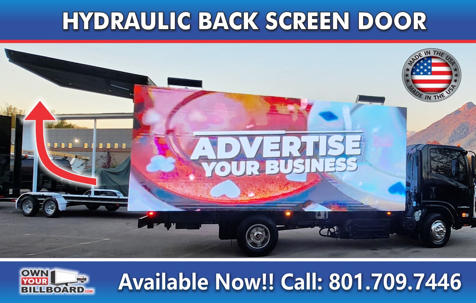 Mobile Digital Billboard LED Truck Brand NEW! New Business Start up Isuzu NPR