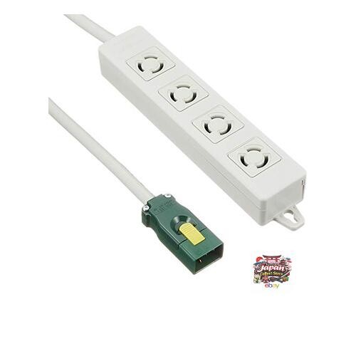 NEW Panasonic High Grade Power Strip with Cabtyre Cable Grounded 2P 15A 125V