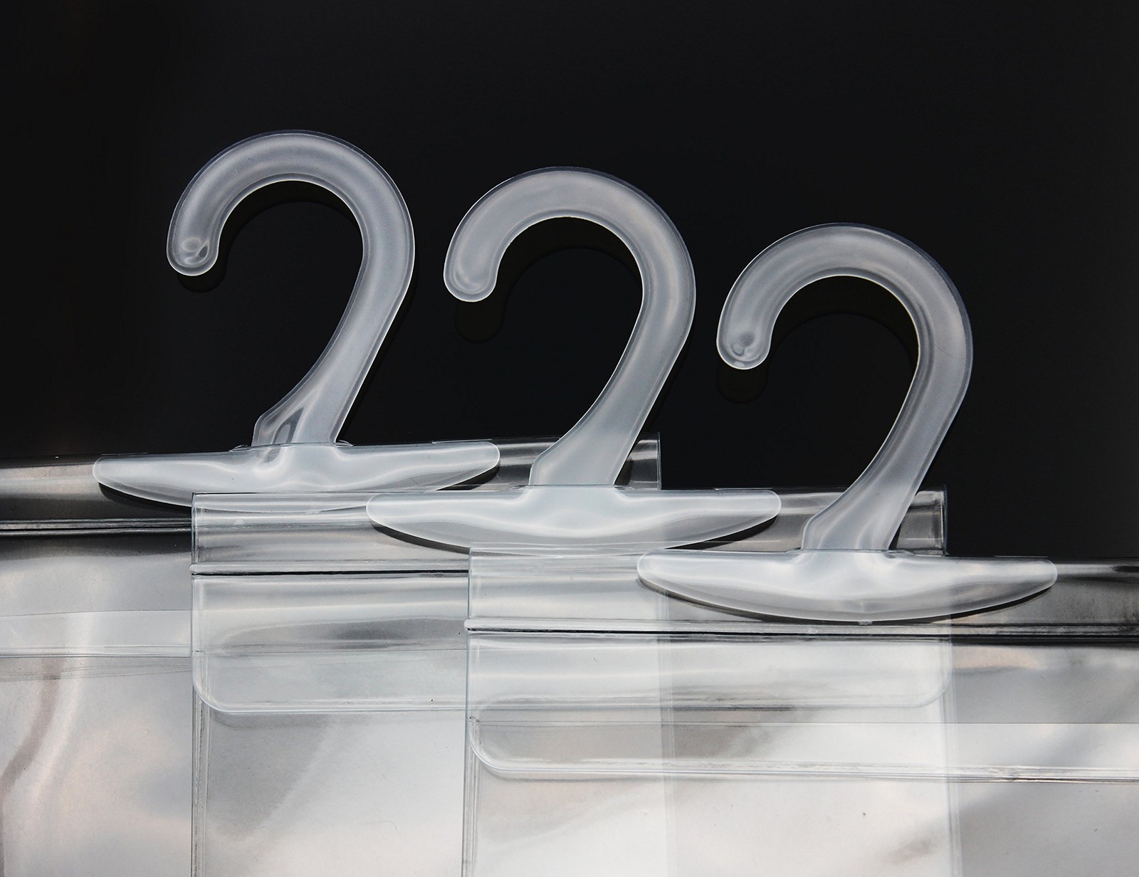 LotFancy Handicap Placard Holder for Auto, Pack of 3, Disabled 3 Pack, Clear