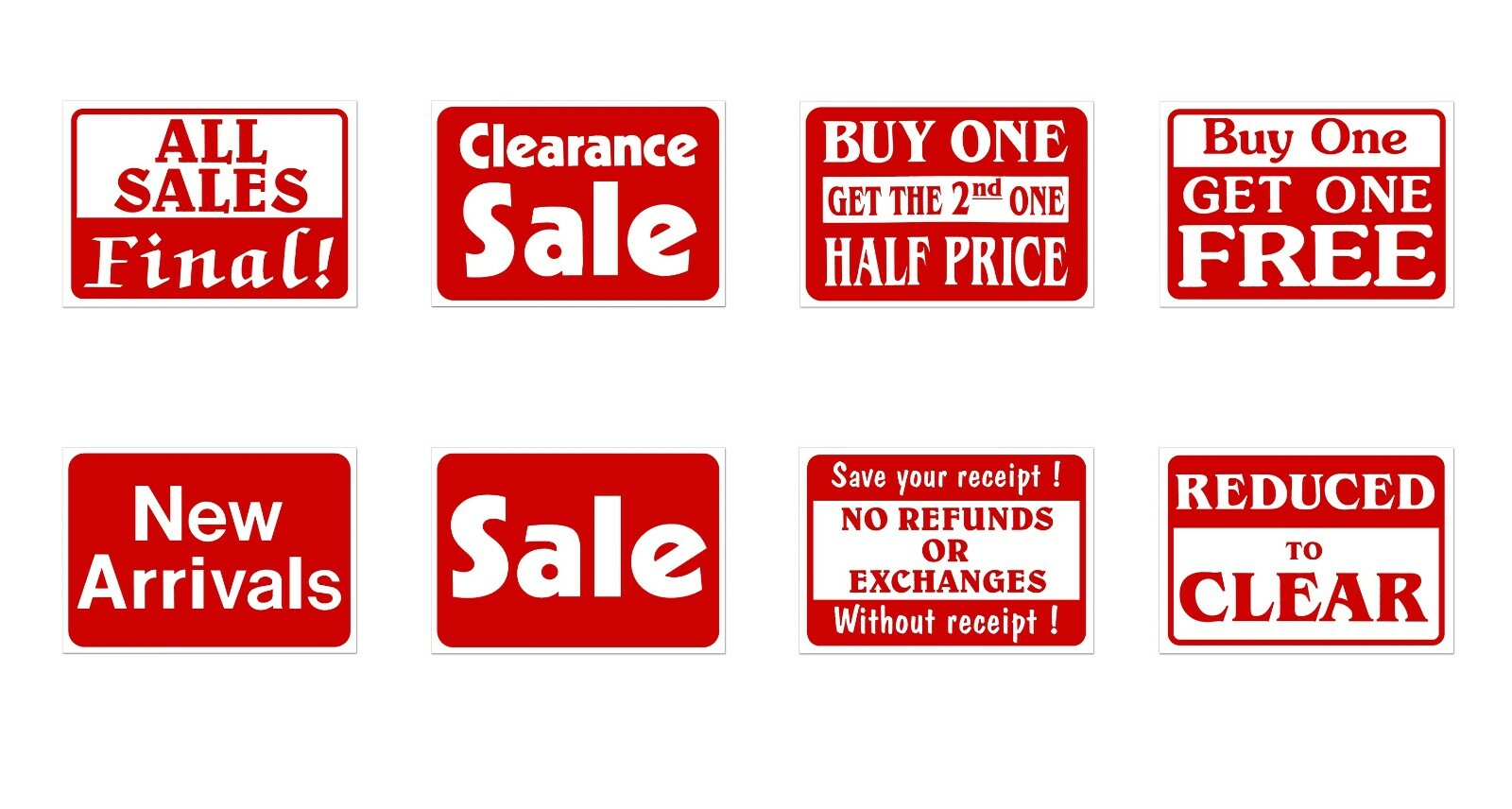 40% Off Sale Sign Business Retail Store Shopping Message Signs Durable Plastic