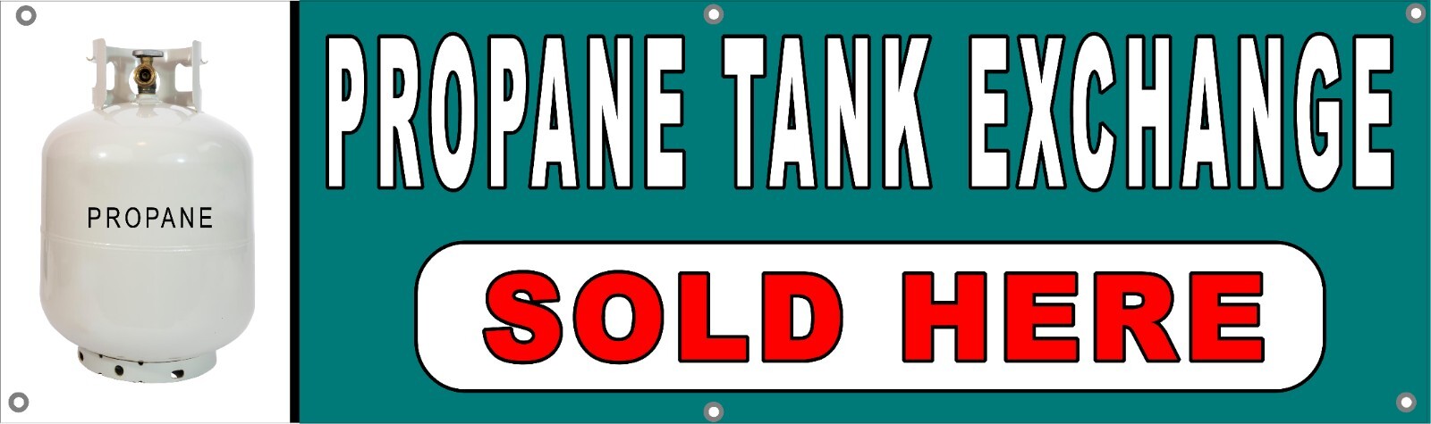 Propane Tank Exchange Sold Here Vinyl Banner Sign Your Choice of Size