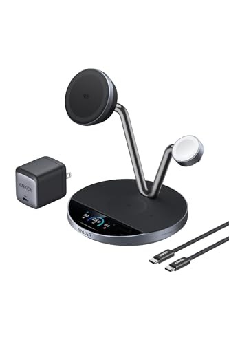 Anker Prime Wireless Charging Station 3-in-1 MagGo AirCool Dock Stand