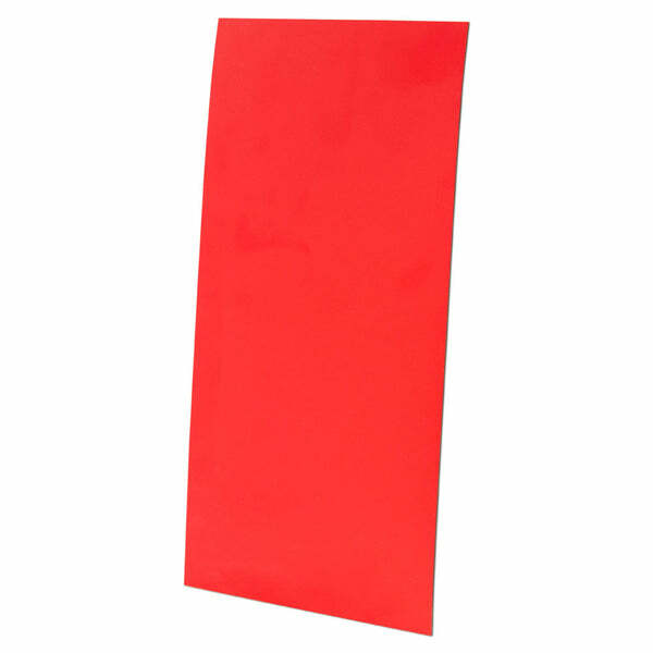 10pcs x 200mm x 100mm RED Magnetic Labels Warehouse Racking Magnet Whiteboard