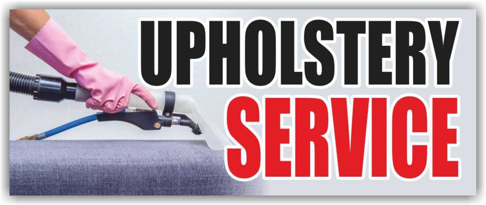 UPHOLSTERY SERVICE Advertising Banner Vinyl Mesh Sign Cleaning Dry REPAIR