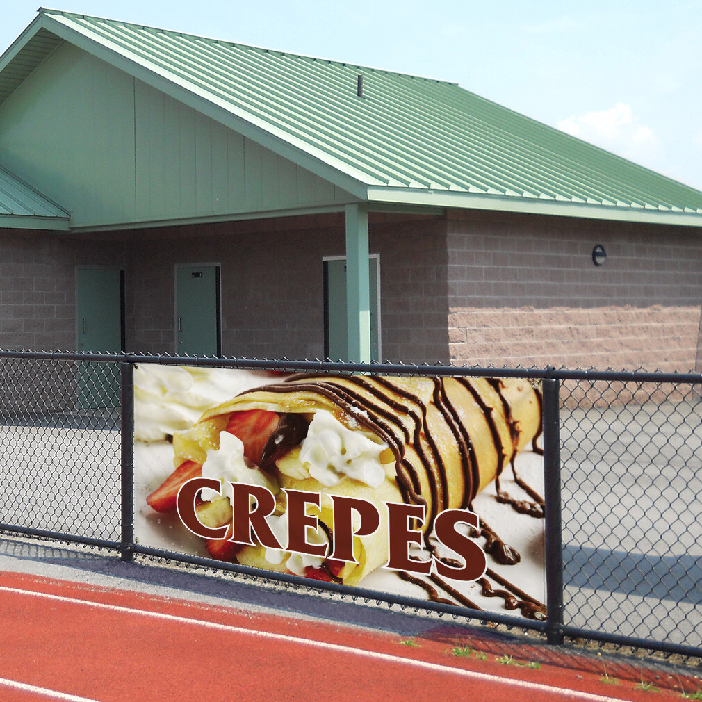 Vinyl Banner Multiple Sizes Crepes Outdoor Advertising Printing D Outdoor