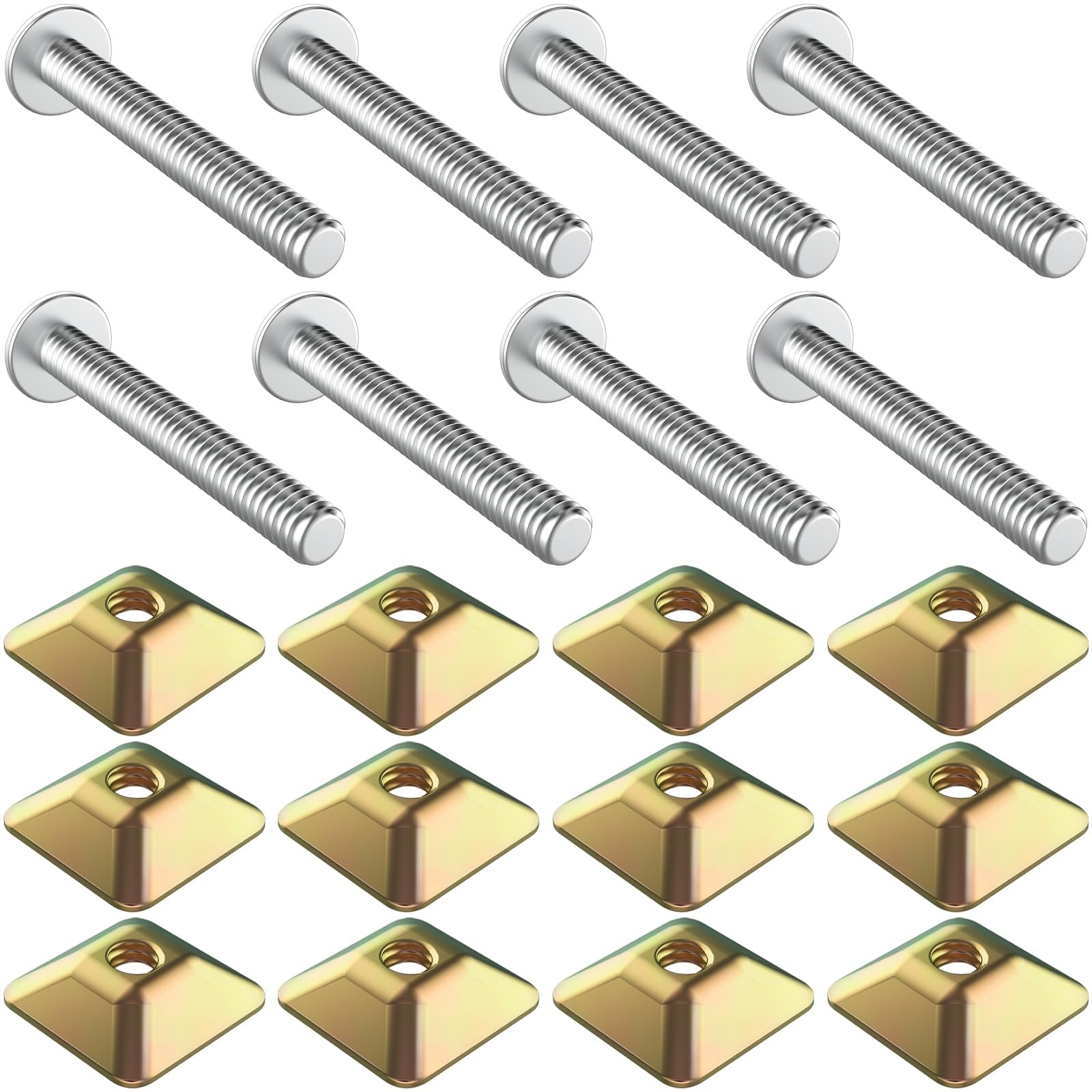 8 PCS Anti-Theft Sign Mounting Hardware Kits for U Channel Post, Post Attachm…