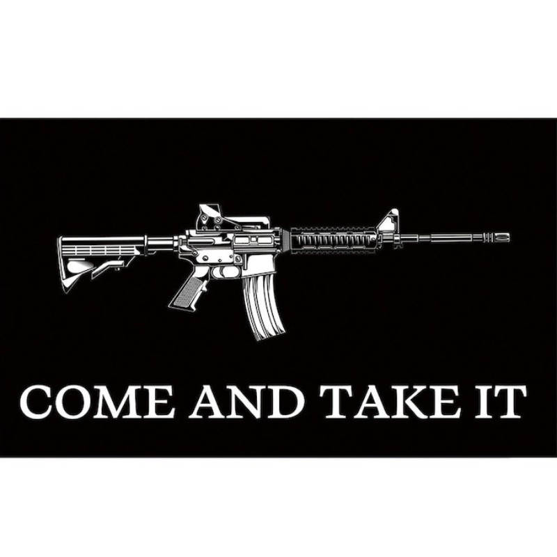 M4 Come and Take It army memorial flag Veteran Flag tapestry banner Custom Flag