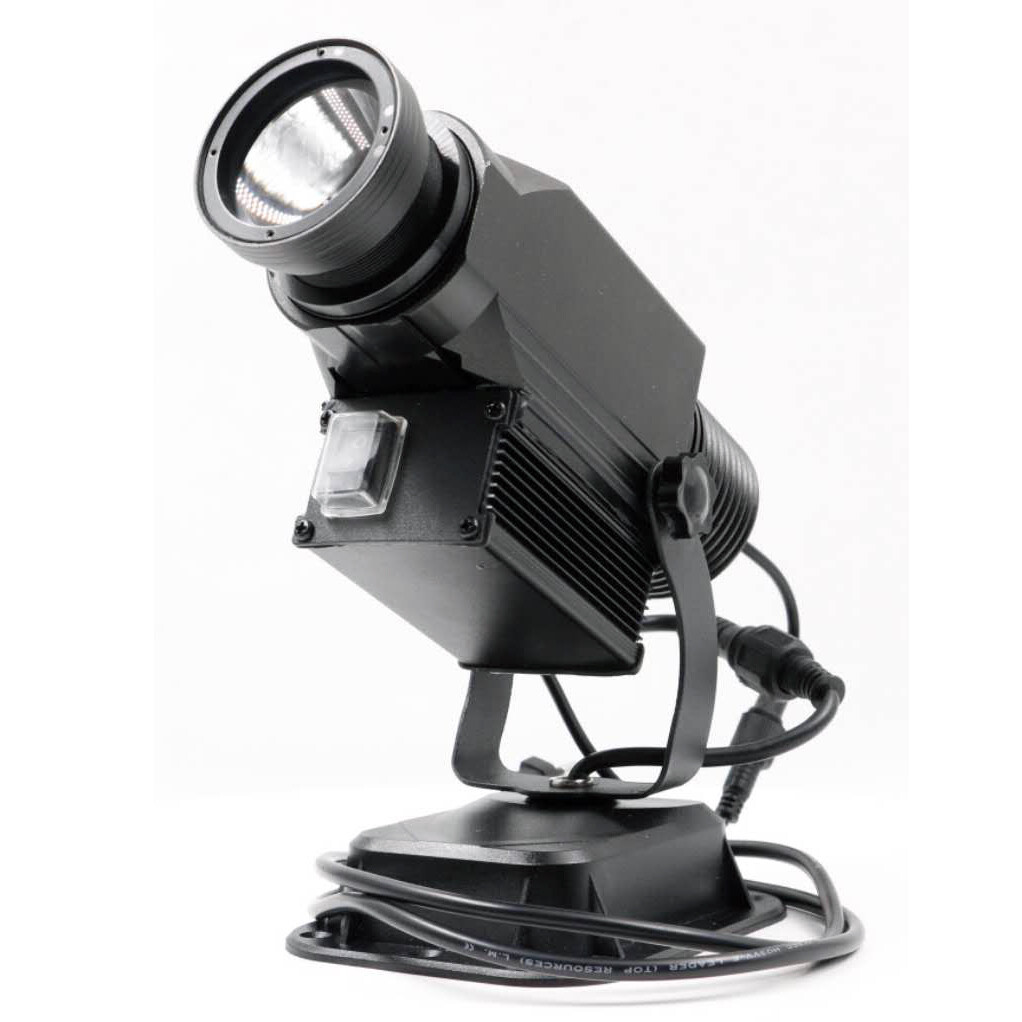 Custom 15W LED GOBO AD Logo Projector Light Rotating Image + Remote Controller
