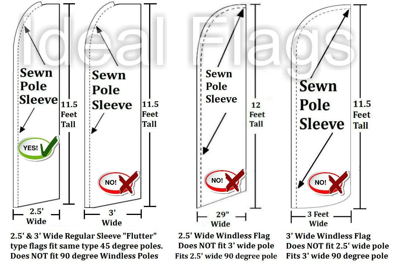 HOT SUMMER SALE FLUTTER FLAG Tall Curved Feather Swooper Banner Advertising Sign
