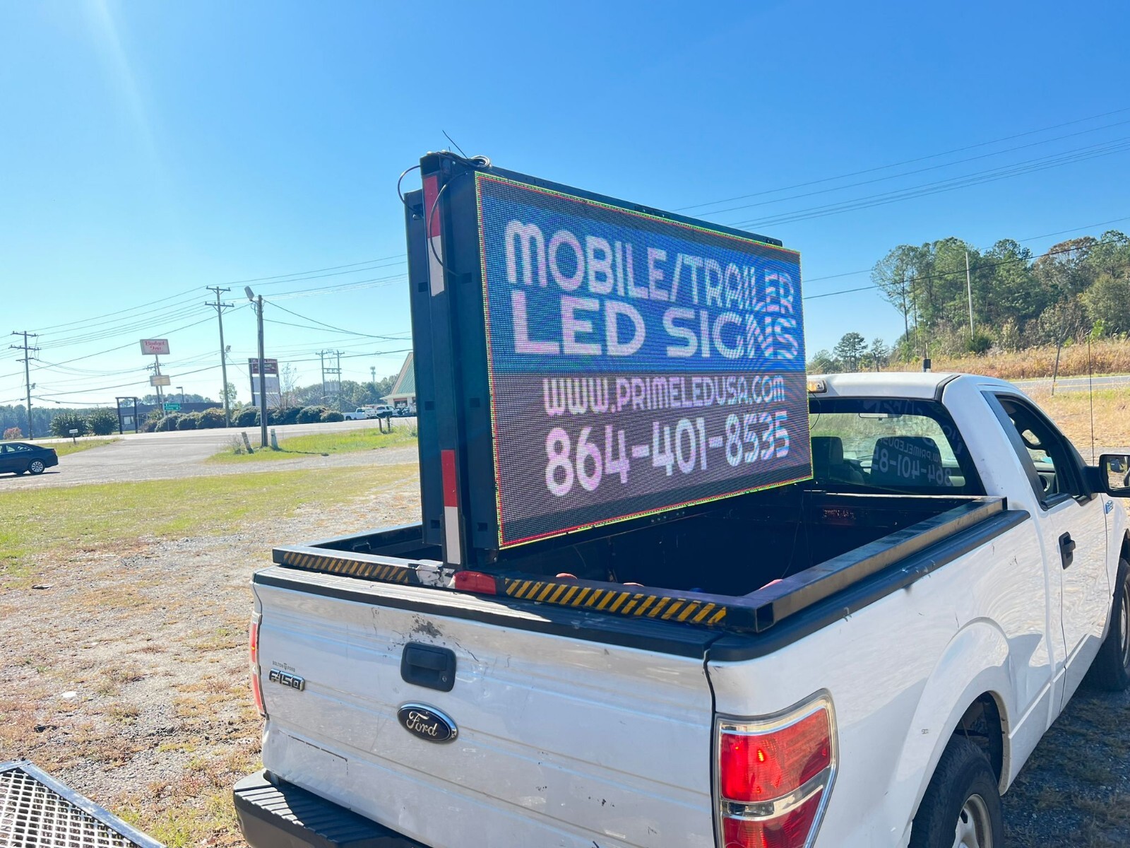 NEW P10 DIP LED Commercial Sign Full Color 4 x 8 Photo/Video Outdoor Sign