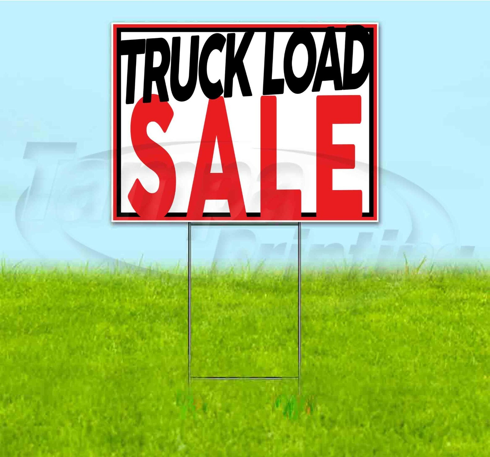 TRUCK LOAD SALE 18×24 Yard Sign WITH STAKE Corrugated Bandit USA BUSINESS DEALS