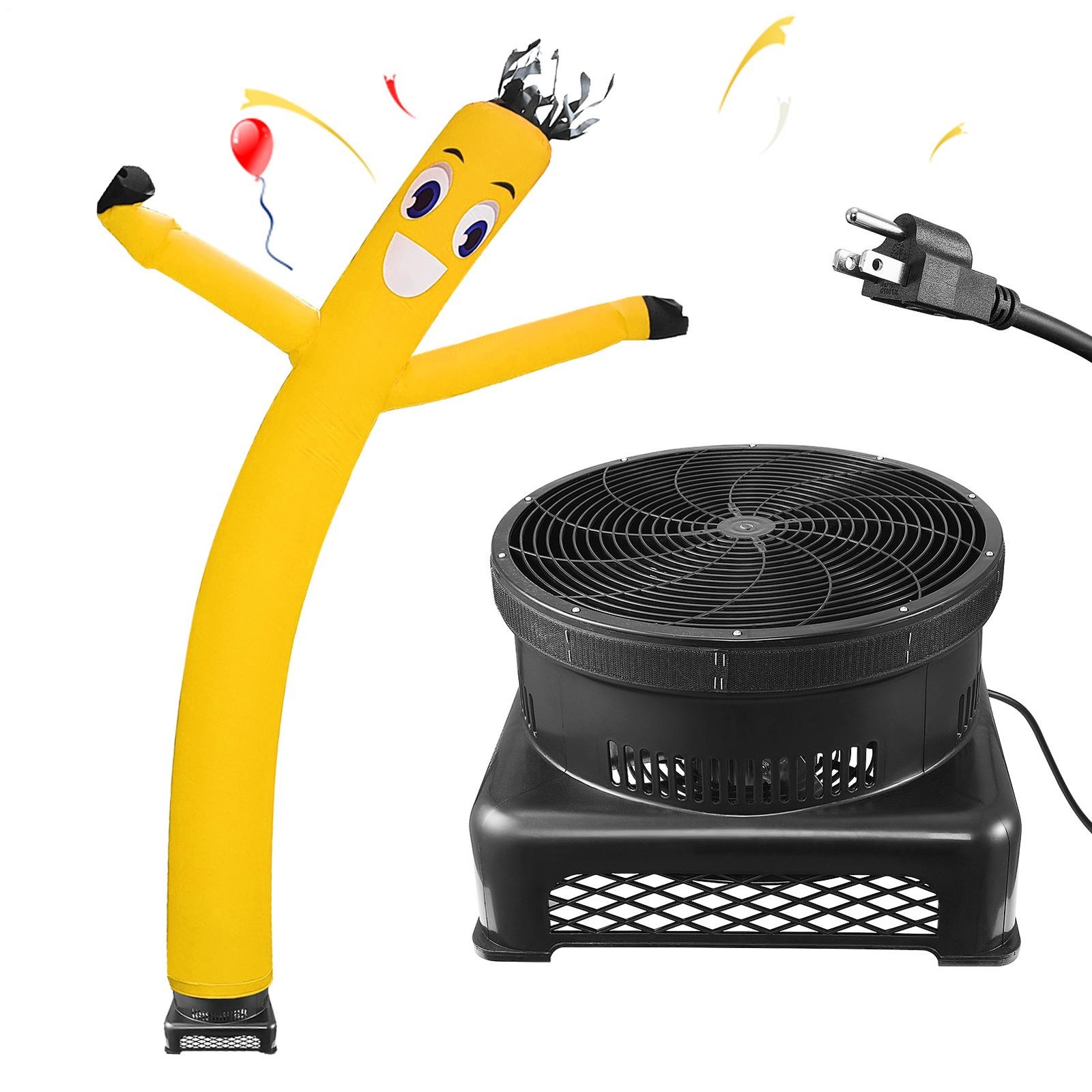 20ft Inflatable Puppet Dancer W/Blower Advertising Air Wind Tube Skys Wavy Man