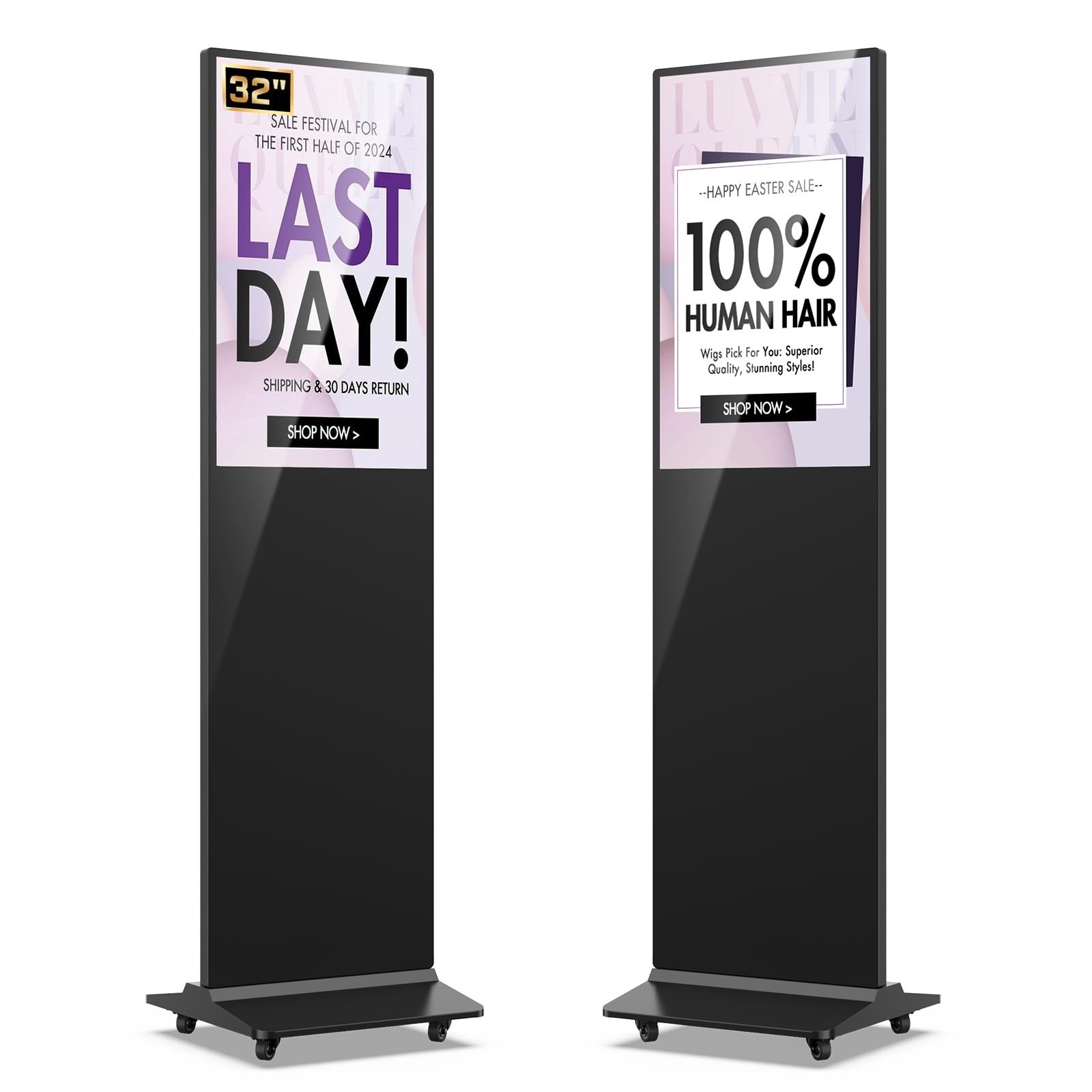 Indoor Floor Standing Digital Signage Advertising Display Kiosk LCD Screen