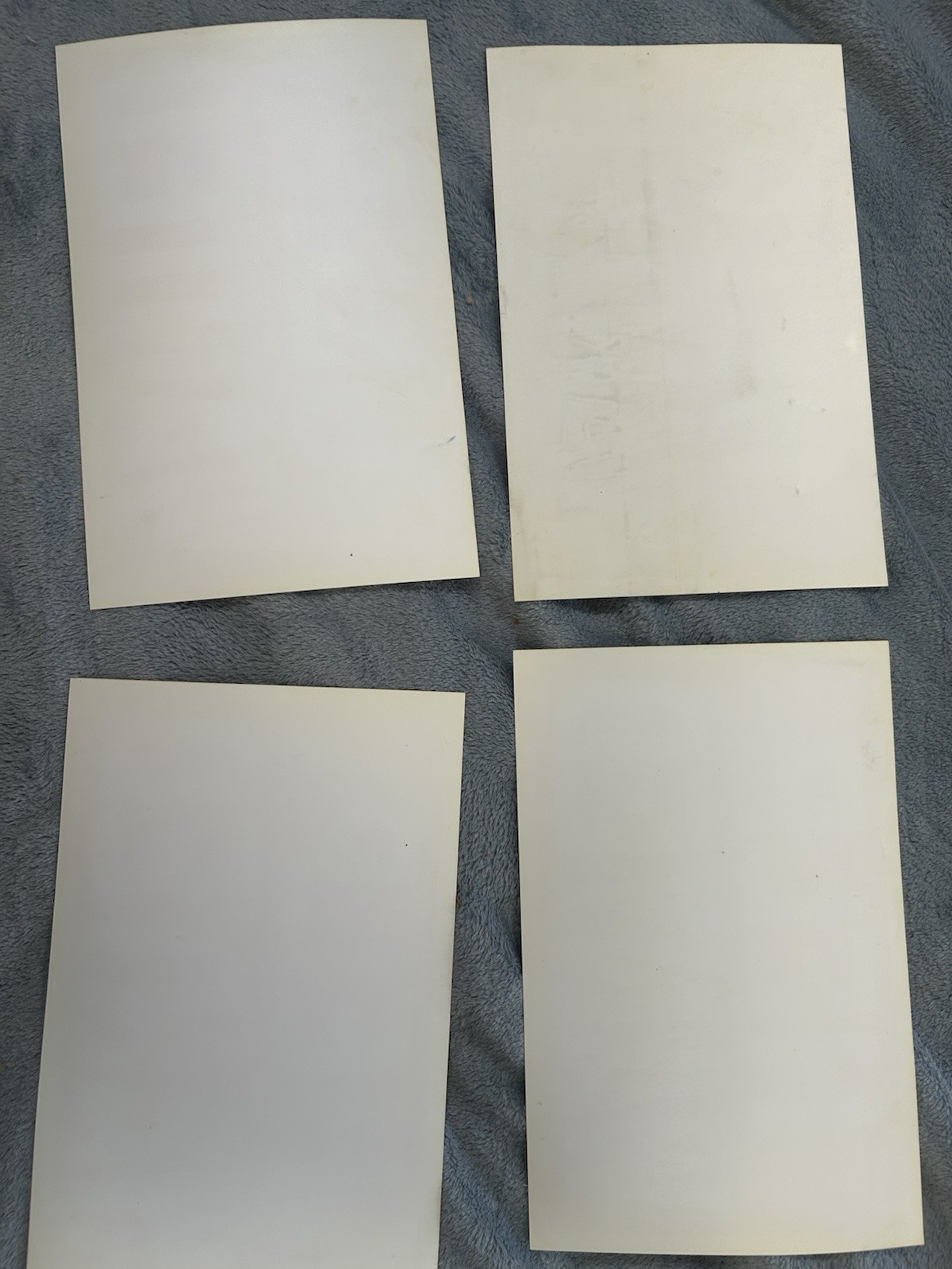 5 Pcs Red & White Flexible Plastic “HELP WANTED ” Sign 7.5X11.5 Inch US Seller