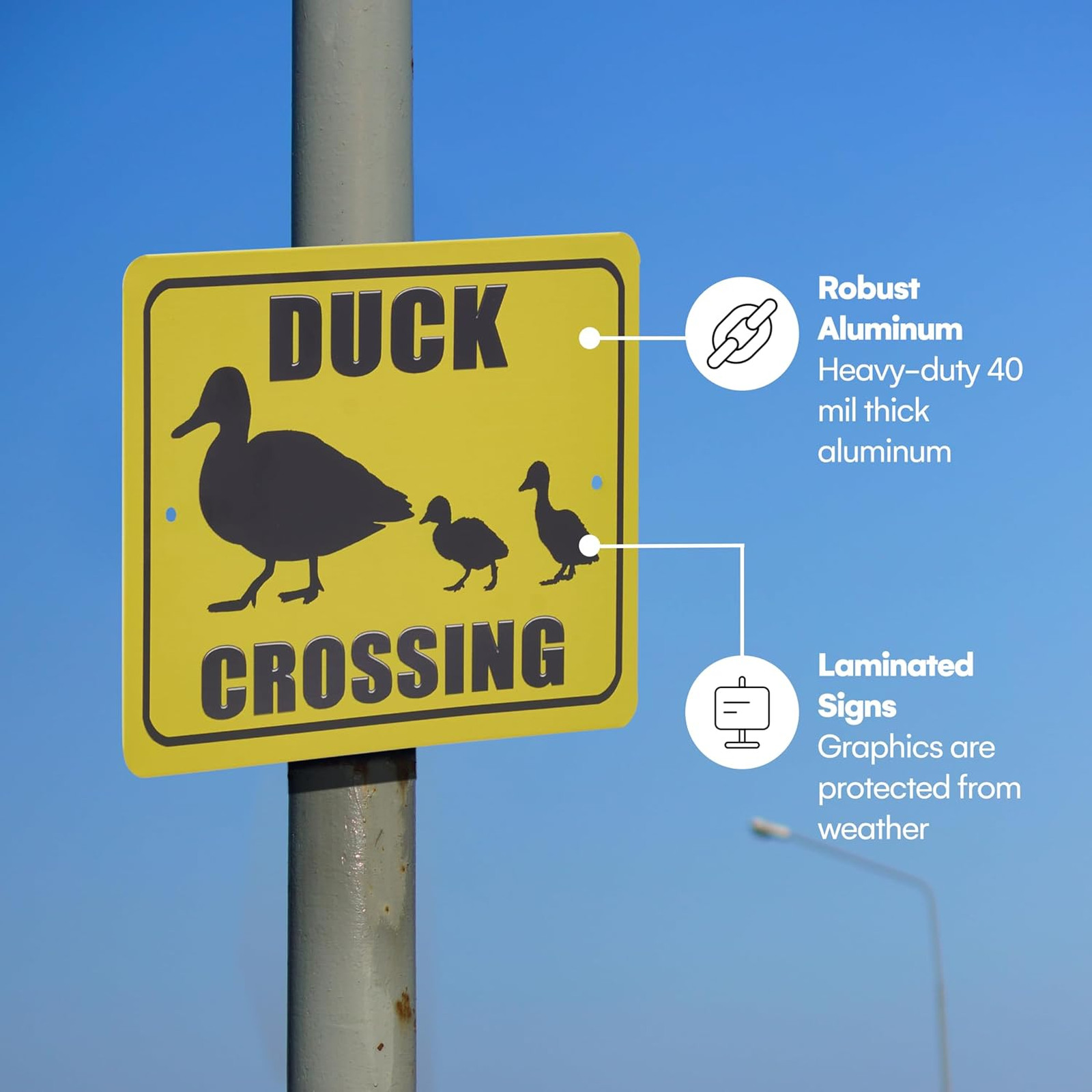 Dog Slow Down Sign Pet Warning Reflective Aluminum for Road Safety Driveways