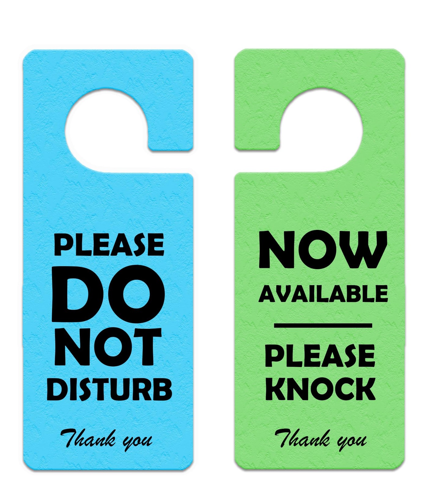 2 Pack Do Not Disturb Door Hanger Sign for Bedroom Hotel Home Office